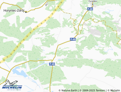 MICHELIN Vorobliachyn map - ViaMichelin