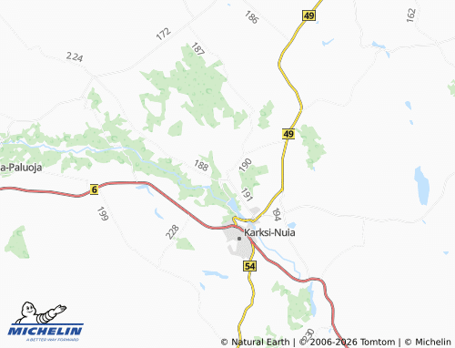 MICHELIN Polli map - ViaMichelin