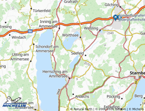MICHELIN Hechendorf map - ViaMichelin