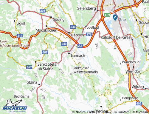 MICHELIN Weinzettlberg map - ViaMichelin