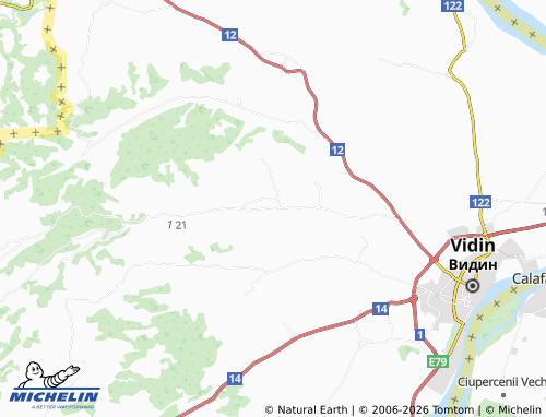 Kaart MICHELIN Gradets - ViaMichelin