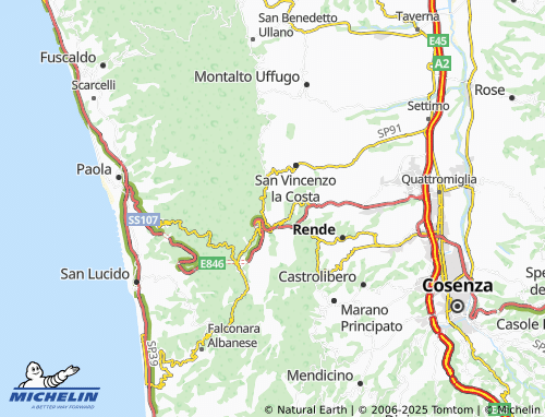 Mappa MICHELIN Gramsci - ViaMichelin