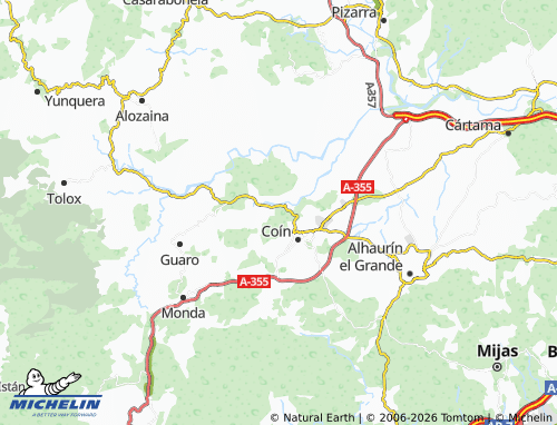 MICHELIN Benítez map - ViaMichelin