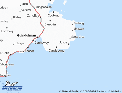 MICHELIN Virgen map - ViaMichelin