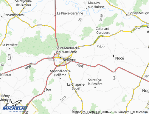 Mapa MICHELIN Le Bois Fezedin - ViaMichelin