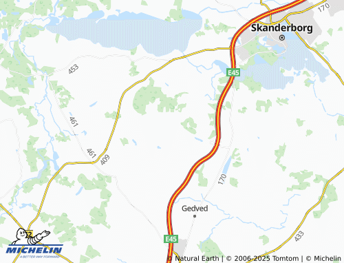 Kaart MICHELIN Ejer - ViaMichelin