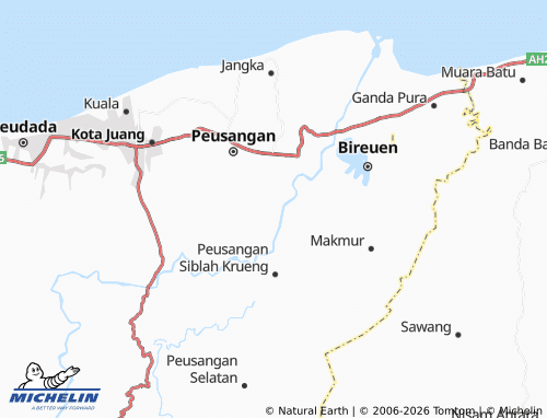 MICHELIN-Landkarte Blang Pala - ViaMichelin
