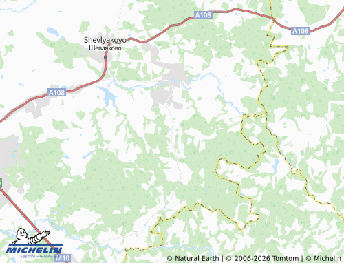 Carte MICHELIN Sogolevo - ViaMichelin