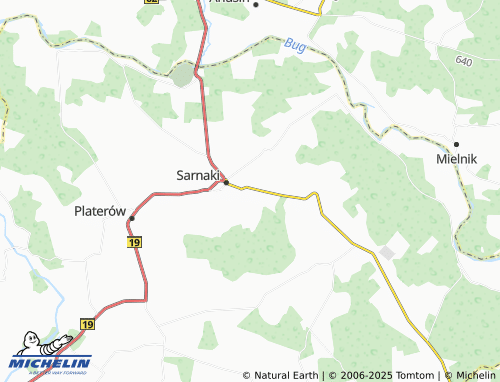 Carte MICHELIN Chybów - ViaMichelin