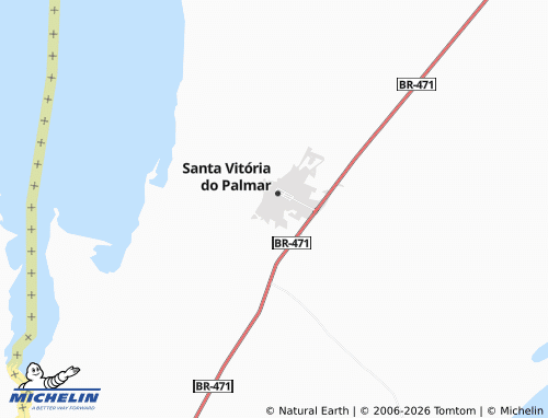 Mappa MICHELIN Coxilha - ViaMichelin