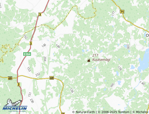 MICHELIN Kibena map - ViaMichelin