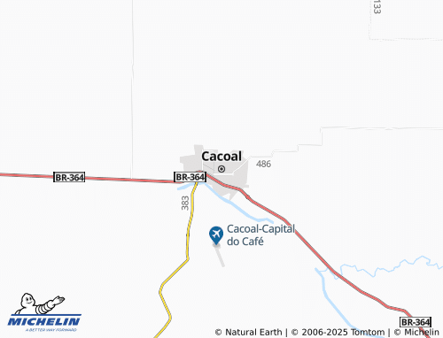 MICHELIN Cacoal map - ViaMichelin