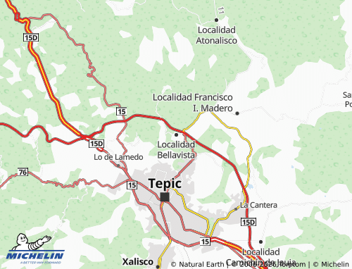 Mappa MICHELIN Localidad Bellavista - ViaMichelin