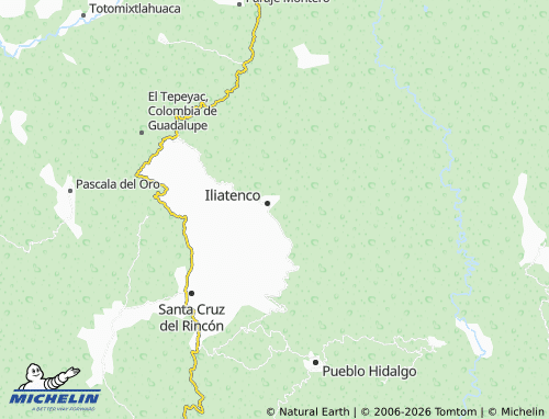 MICHELIN Universidad map - ViaMichelin