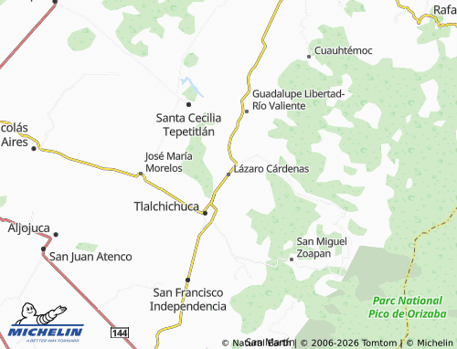 Mappa MICHELIN Lázaro Cárdenas - ViaMichelin