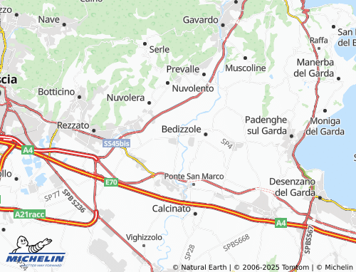 Mapa MICHELIN Bettoletto - ViaMichelin