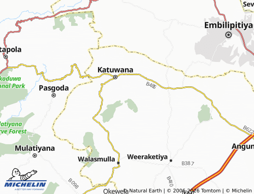 Mappa MICHELIN Bookandayaya - ViaMichelin