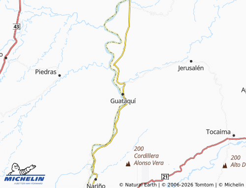 Mapa MICHELIN Guataquí - ViaMichelin