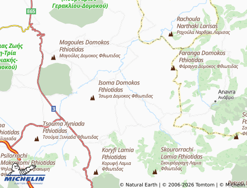 Carte MICHELIN Karyes - ViaMichelin