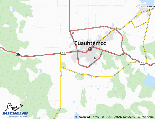 Mapa MICHELIN Del Bosque - ViaMichelin