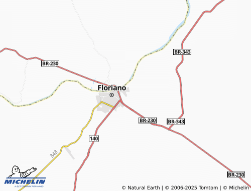 MICHELIN Vila Leão map - ViaMichelin