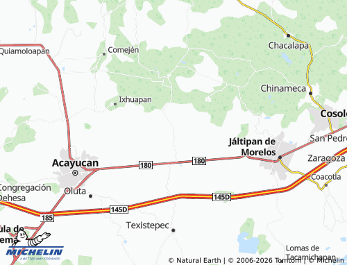 MICHELIN Chogota map - ViaMichelin