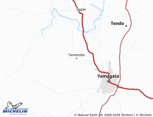 Mappa MICHELIN Yamanobe - ViaMichelin