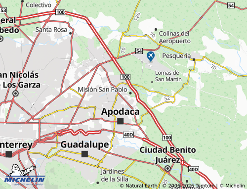 Mappa MICHELIN San Javier - ViaMichelin