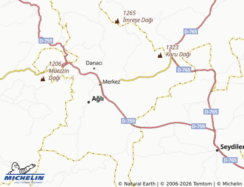 Mappa MICHELIN Sinan - ViaMichelin