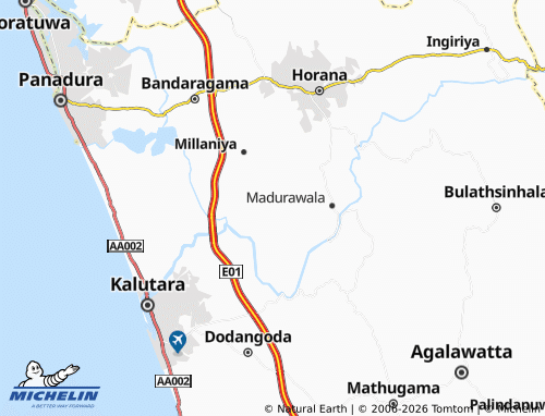 Mappa MICHELIN Mulkadakanda - ViaMichelin