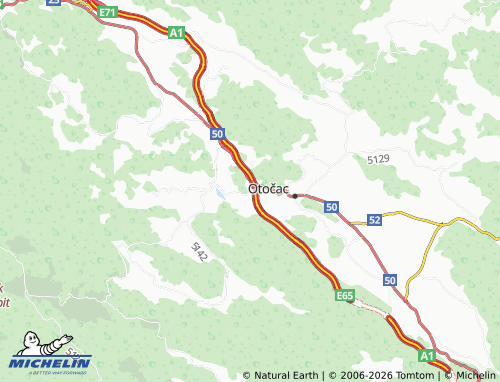 Carte MICHELIN Bare - ViaMichelin