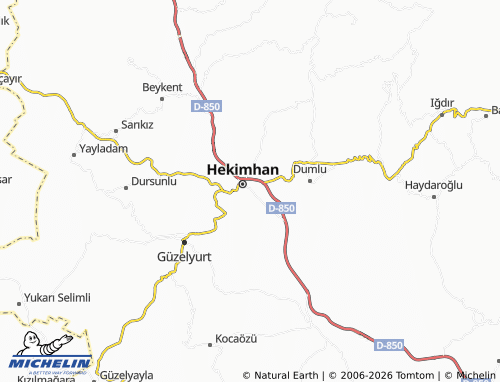 Mappa MICHELIN Taşbaşı - ViaMichelin
