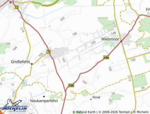 MICHELIN Spetzerfehn map - ViaMichelin
