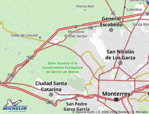 Mappa MICHELIN Paseo de Cumbres 2 y 3 Sector - ViaMichelin