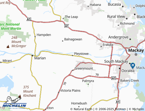 MICHELIN Pleystowe map - ViaMichelin