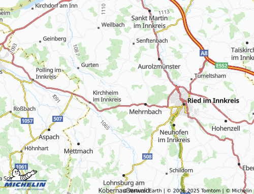 MICHELIN-Landkarte Zimetsberg - ViaMichelin