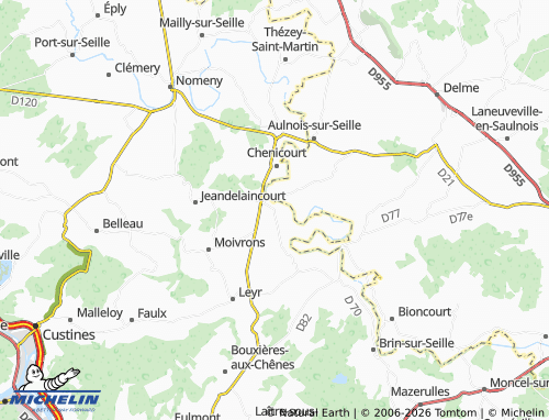 Mapa MICHELIN Arraye-et-Han - ViaMichelin