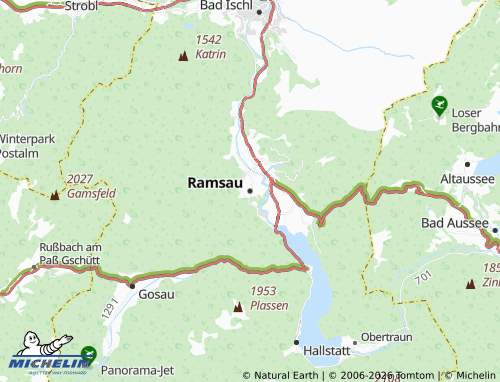 Mappa MICHELIN Ramsau - ViaMichelin