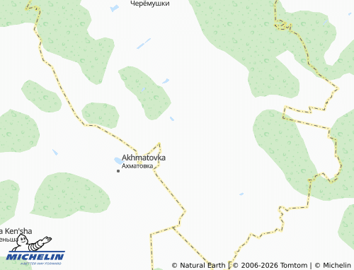 MICHELIN-Landkarte Ken'sha - ViaMichelin