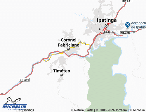 MICHELIN Alegre map - ViaMichelin