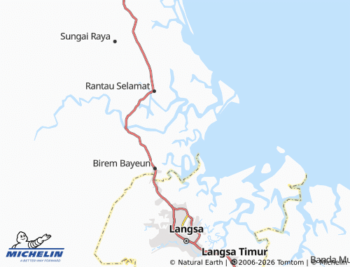 Mapa MICHELIN Paya Peulawi - ViaMichelin
