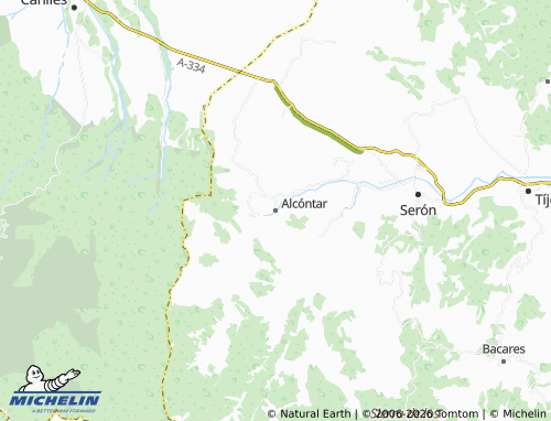 Mappa MICHELIN Alcóntar - ViaMichelin