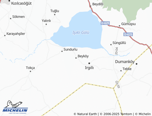 MICHELIN Beyköy map - ViaMichelin