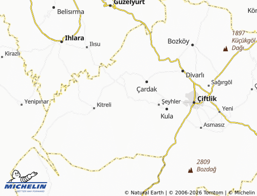 Mappa MICHELIN Mahmutlu - ViaMichelin