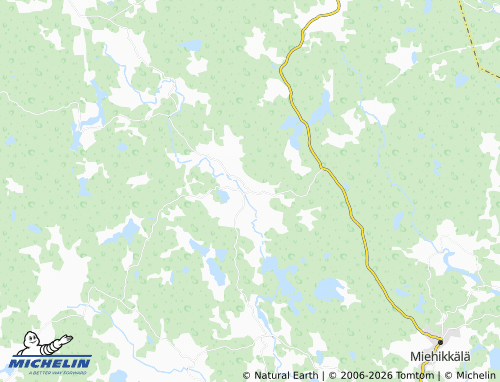 Carte MICHELIN Suur-Miehikkälä - ViaMichelin