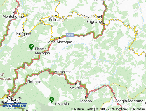 Mappa MICHELIN Acquaria - ViaMichelin