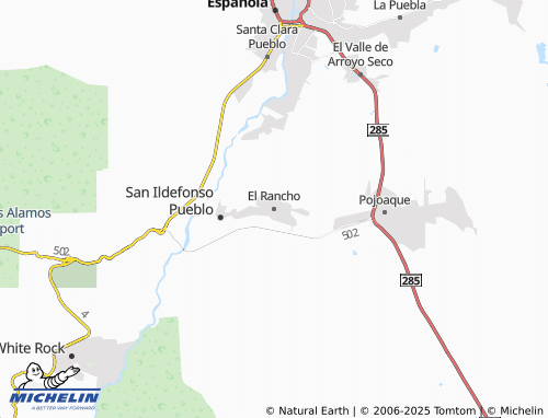MICHELIN El Rancho map - ViaMichelin