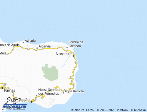 MICHELIN Nordeste map - ViaMichelin