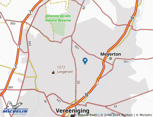 MICHELIN-Landkarte Dadaville - ViaMichelin