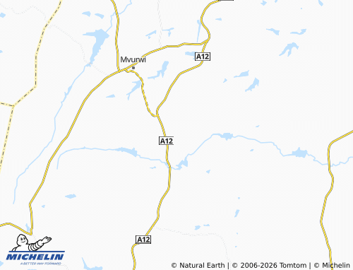 MICHELIN Mandindindi map - ViaMichelin